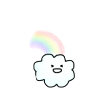 cloud friends sticker #13305009