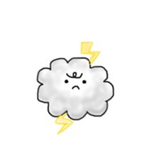cloud friends sticker #13305011
