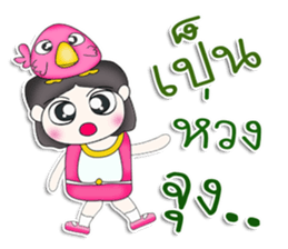 Mr. Tashi. Love bird sticker #13305175