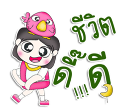 Mr. Tashi. Love bird sticker #13305179