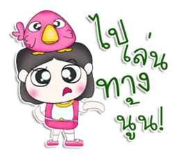 Mr. Tashi. Love bird sticker #13305183