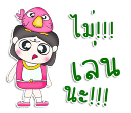 Mr. Tashi. Love bird sticker #13305184