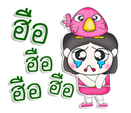 Mr. Tashi. Love bird sticker #13305190