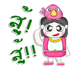 Mr. Tashi. Love bird sticker #13305192