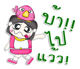 Mr. Tashi. Love bird sticker #13305201