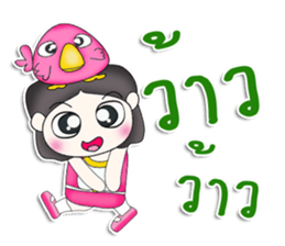 Mr. Tashi. Love bird sticker #13305207