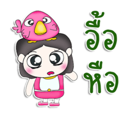 Mr. Tashi. Love bird sticker #13305208