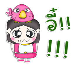 Mr. Tashi. Love bird sticker #13305212