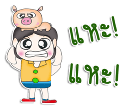 Mr. Maro. Love Pig.^^ sticker #13305660