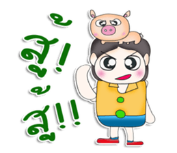 Mr. Maro. Love Pig.^^ sticker #13305672