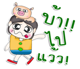 Mr. Maro. Love Pig.^^ sticker #13305681