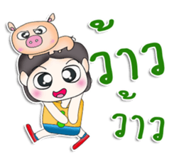 Mr. Maro. Love Pig.^^ sticker #13305687