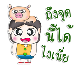 Mr. Maro. Love Pig.^^ sticker #13305691