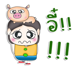 Mr. Maro. Love Pig.^^ sticker #13305692