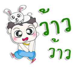 Mr. Venus. Rabbit sticker #13305887