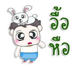 Mr. Venus. Rabbit sticker #13305888