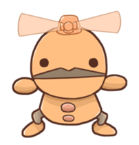 mini-robo Sticker2 Animation-garakuta- sticker #13306221