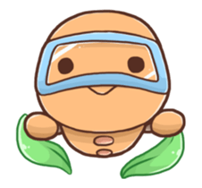 mini-robo Sticker2 Animation-garakuta- sticker #13306222