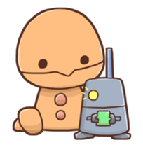 mini-robo Sticker2 Animation-garakuta- sticker #13306224