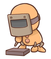 mini-robo Sticker2 Animation-garakuta- sticker #13306237