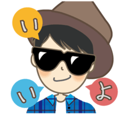 Cool Gene Sticker(Japanese)2 sticker #13306483