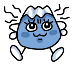 Japan's Mount Fuji 2 sticker #13307169