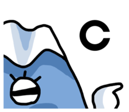 Japan's Mount Fuji 2 sticker #13307187