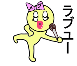 MEG RETURNS sticker #13454916