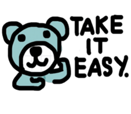 B Bear sticker #13307730