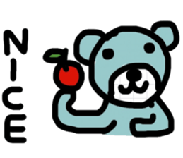 B Bear sticker #13307731