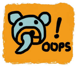 B Bear sticker #13307741