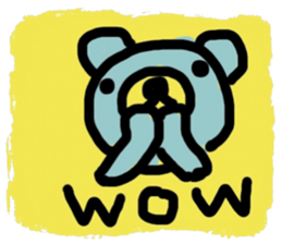 B Bear sticker #13307744