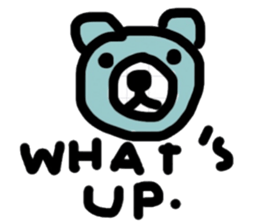 B Bear sticker #13307746