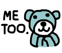 B Bear sticker #13307749