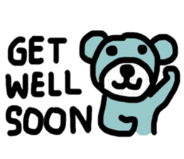 B Bear sticker #13307750