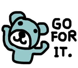 B Bear sticker #13307754