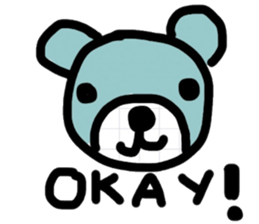 B Bear sticker #13307755