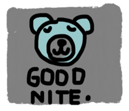 B Bear sticker #13307758