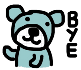 B Bear sticker #13307763