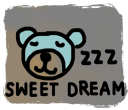 B Bear sticker #13307765