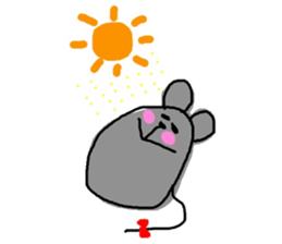 Mouse of CHU-TA 2nd sticker #13307777