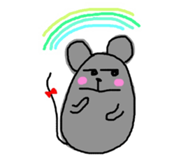 Mouse of CHU-TA 2nd sticker #13307783