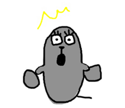 Mouse of CHU-TA 2nd sticker #13307796