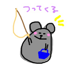Mouse of CHU-TA 2nd sticker #13307800