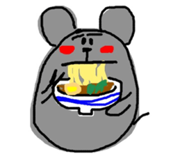 Mouse of CHU-TA 2nd sticker #13307805