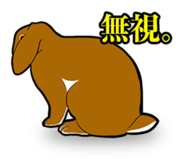Holland lop Sticker. sticker #13308704