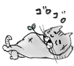 A Kiji Tora Cat sticker #13308768