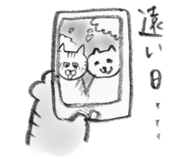 A Kiji Tora Cat sticker #13308792
