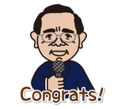 mr. nakajima's stamps (English version) sticker #13309025