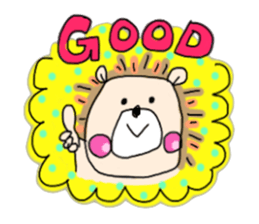 Hog-Chan the hedgehog sticker #13309097